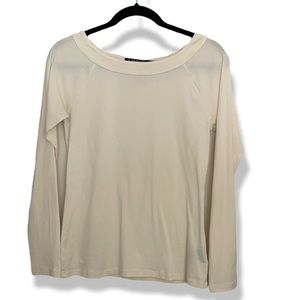 Lauren Ralph Lauren cream tee shirt